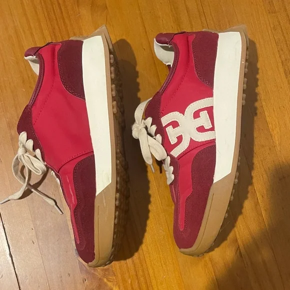 Sam Edelmam Red Women’s Sneakers - Picture 3 of 4